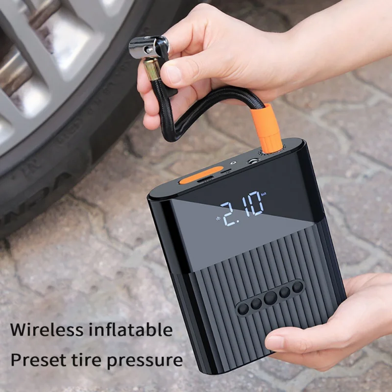 Портативный электрический велосипедный воздушный насос Usb Перезаряжаемый