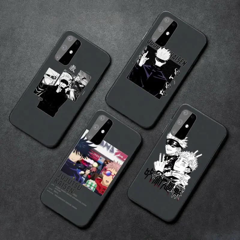 

Jujutsu Kaisen Anime Cartoon Phone Case For Xiaomi Mi A1 A2 5 6 6PLUS 8 9 SE Lite MIX 2 2S MAX 2 3 Pocophone F1