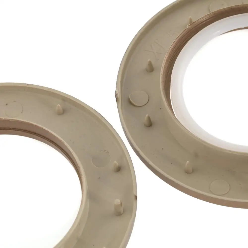 

50/100 Pcs Curtain Grommets Inner Diameter 4cm Curtain Eyelet Rings Nanoscale Low Noise Roman Ring Matte Coffee