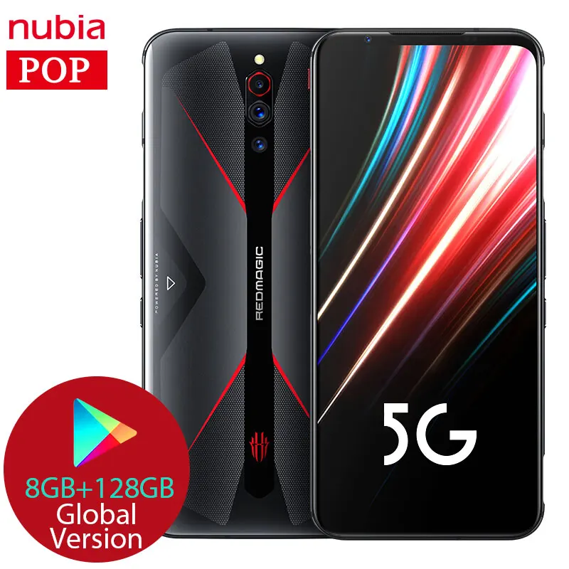DHL Бесплатная доставка глобальная версия Nubia красный Магия 5G смартфон 6 65 дюймов