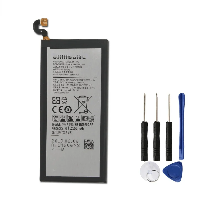 

Оригинальный аккумулятор для Samsung GALAXY S6 G9200 G9208 G9209 G920F G920I