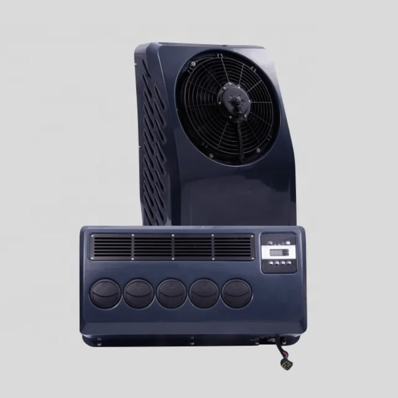 

car air conditioner 24V DC refrigerant auto parking truck electro cooler 6000S