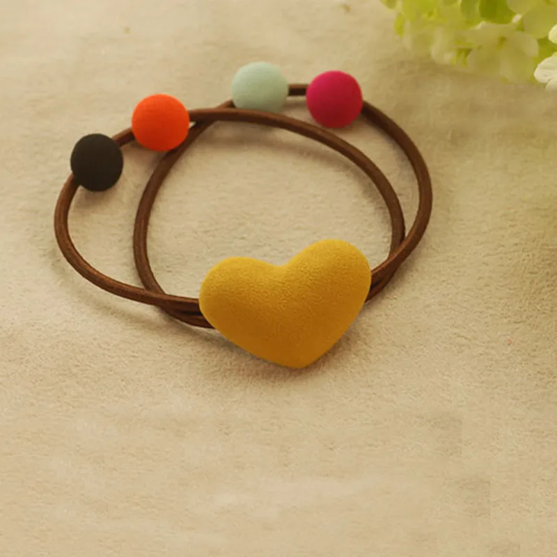 

1 Pc Kids Cute Bow Star Ball Hair Ring Female Rubber Band Elastic Hair Bands Headwear Children Hair Accessories Ornaments