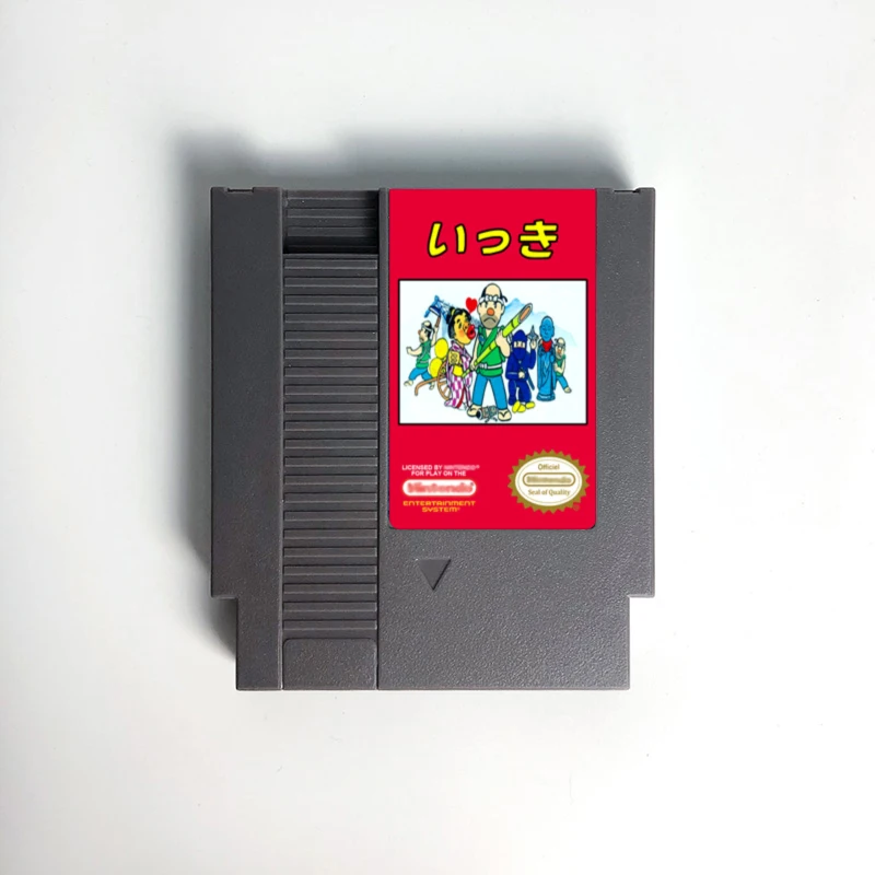 

Ikki - Game Cartridge For NES Console 72 Pins 8bit