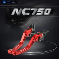 for honda nc750 s x motorcycle short aluminum adjustable brake clutch levers nc 750 s x nc750s nc750x 2014 2019 2018 accessories