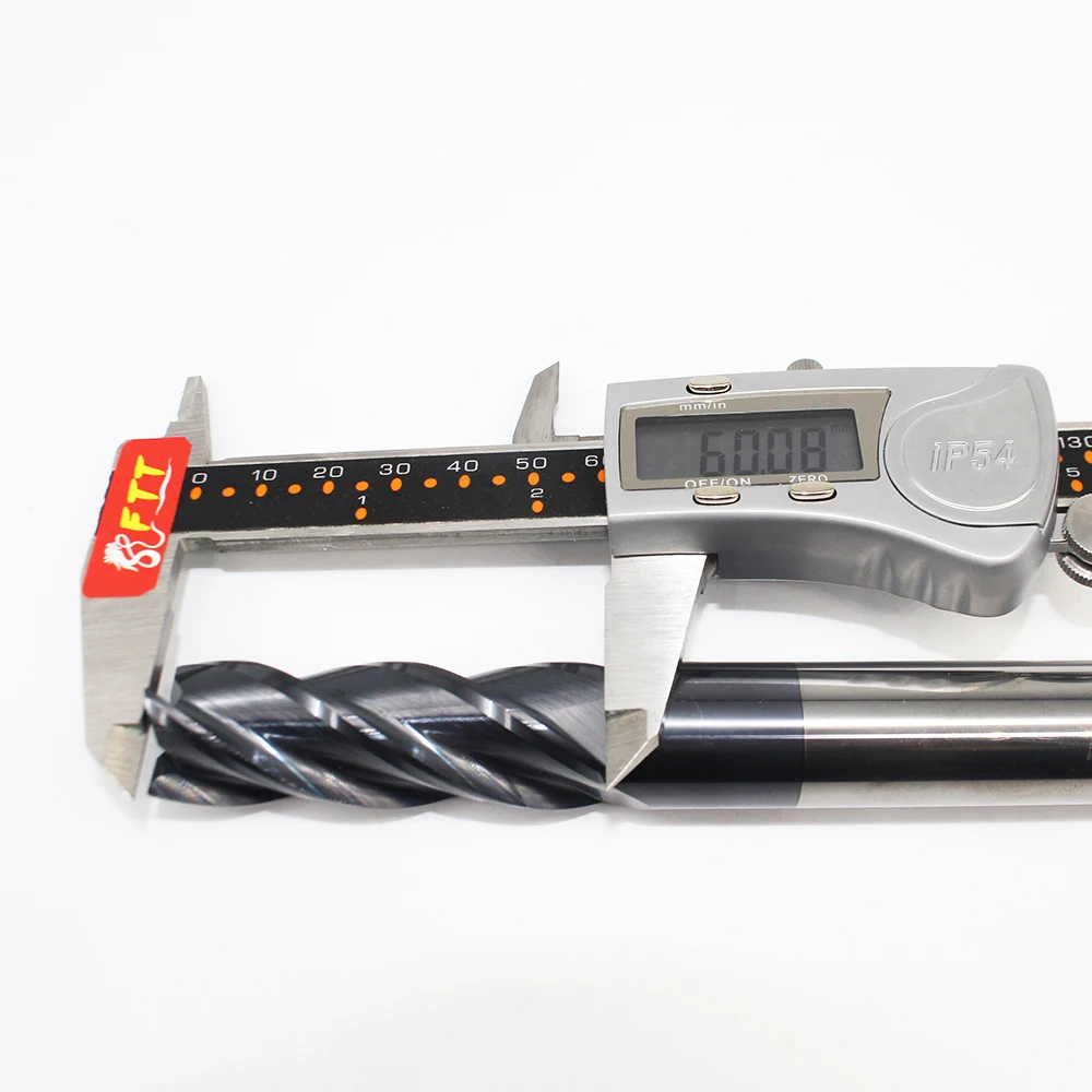 1PCS HRC50 20mm Solid Carbide Endmills ENDMILL D20X60LXD20X150L 4Flute Standard Length Side milling Slotting Profiling face mill |