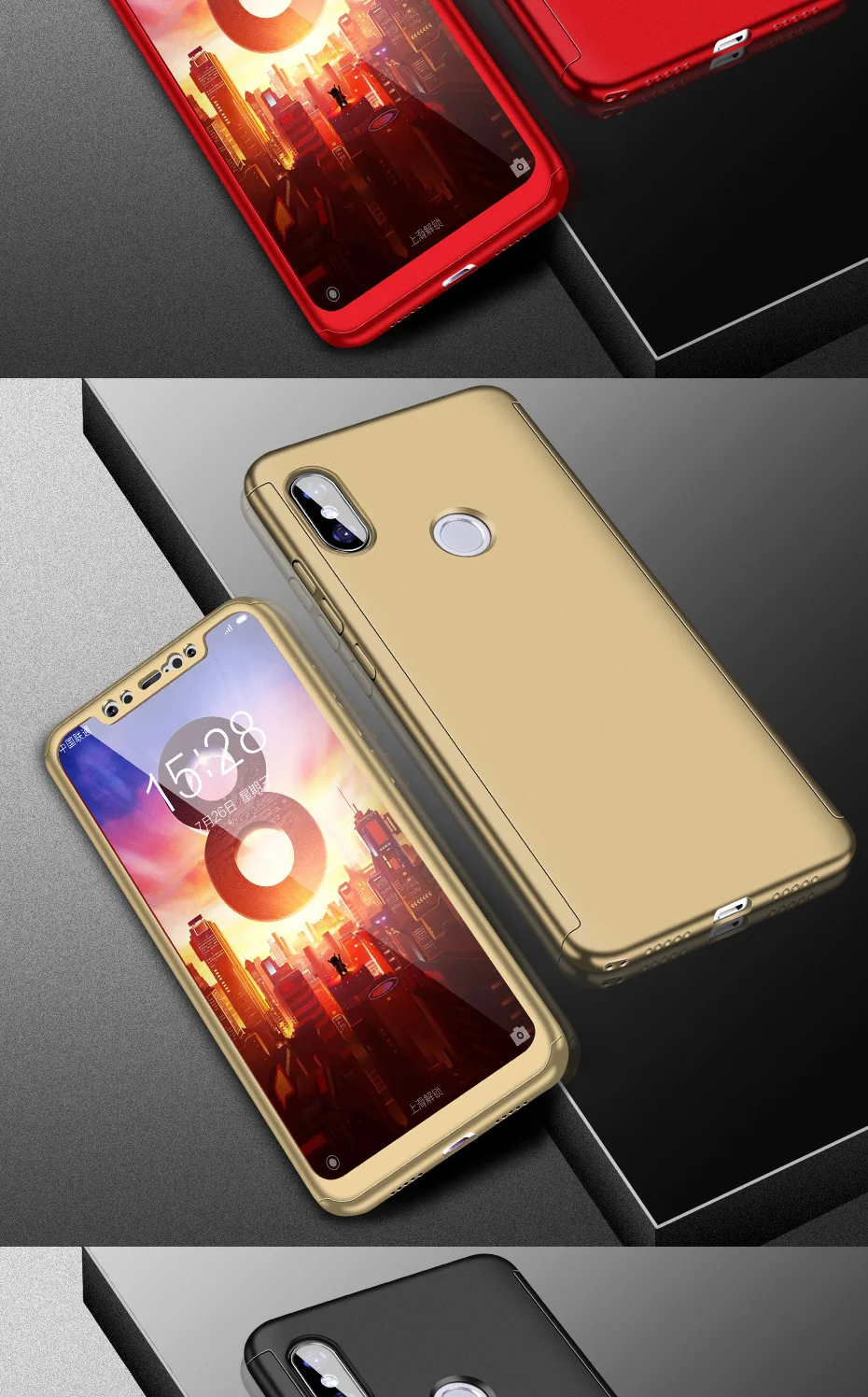 360 Shockproot полное покрытие чехол s для Xiaomi mi 9 8 A2 Lite A1 6X5X360 чехол для Red mi 7 Note 7 6 Pro 5 Plus 6A 4 4X S2 крышка