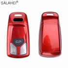 Новинка Роскошный чехол для автомобильного ключа из АБС-пластика чехол для Audi A1 A3 A4 A5 A6 A7 A8 B9 Quattro Q3 Q5 Q7 TT TTS 8S 2009-2017 автомобильные аксессуары