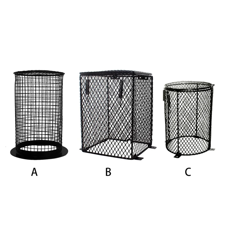 Нагревательная лампа для рептилий абажур анти ожоги крышка лампы светильник