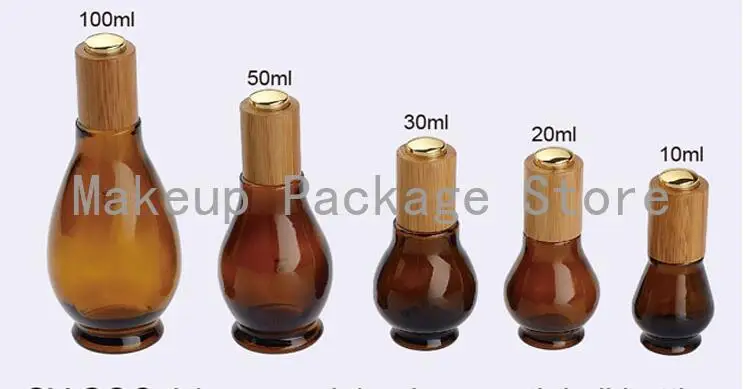 

20pcs/lot Bamboo Gold Silver Press Pump Cap Dropper 18/410 (The Product Does Not Include Glass Pipette and Bottle!!!)