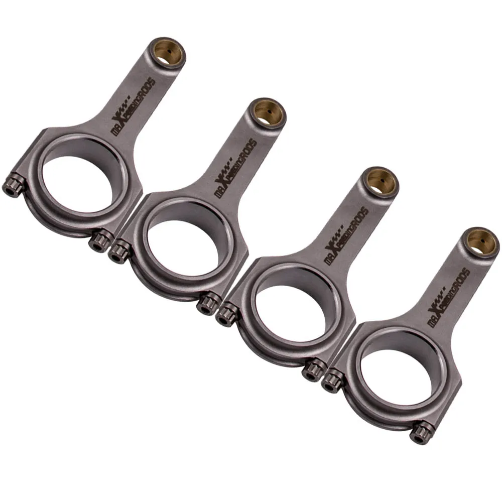 

4pcs Connecting Rods 4340 Rod for Triumph Spitfire 1500 Late 1300 Conrods 146.05mm 800hp Genuine 5/16" ARP 2000 bolts