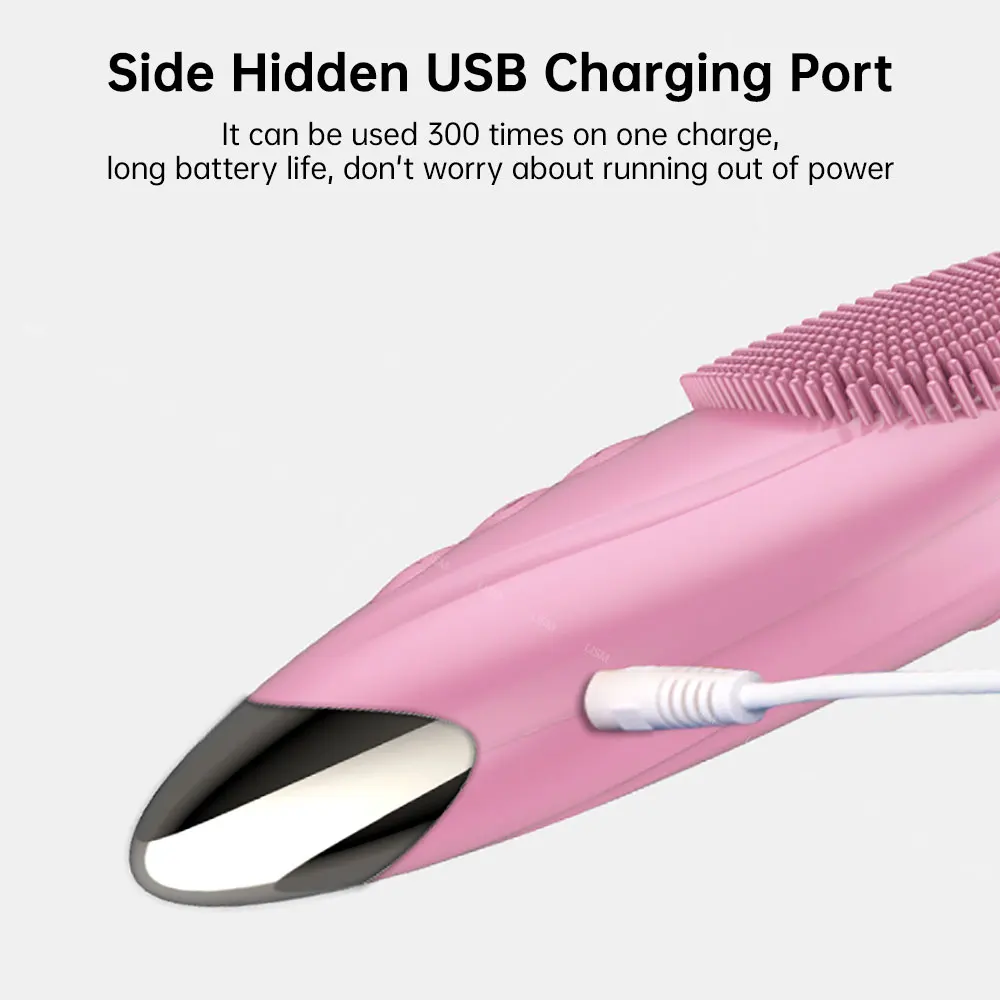 

Electric Cleansing Brush Heating Massager Promoting Blood Circulation Sonic Face Cleanser Deep Cleansing Face Massage Skin Care