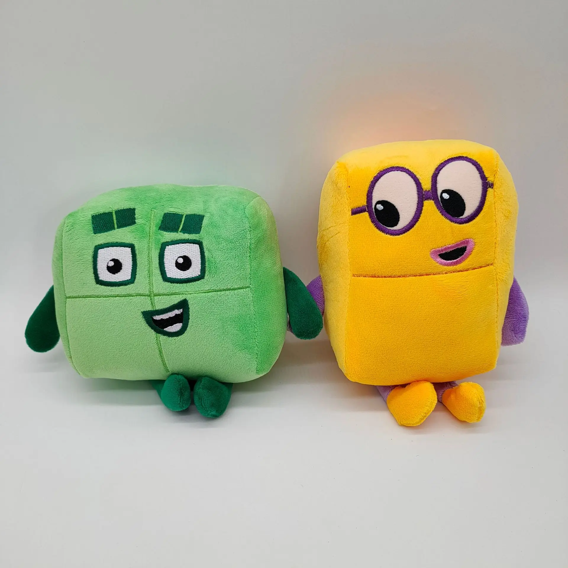 4 unids/set Numberblocks juguetes de peluche N&uacute;mero de peluche Serie de Televisi&oacute;n y pel&iacute;cula juguete educativo de dibujo animado regalo de los ni&ntilde;os-1