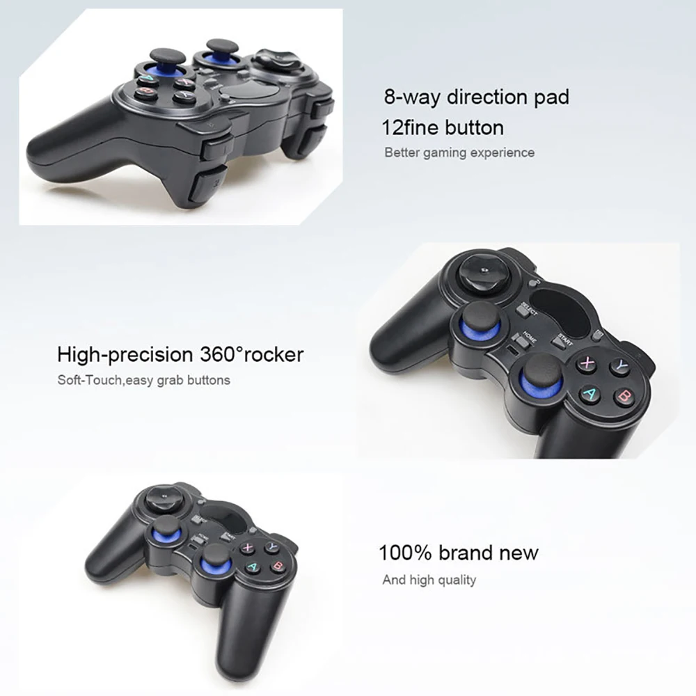

CAMEIDO R75 2.4G Wireless Gamestick Raspberry Gamepad Game Controller Joystick for Raspberry Pi 4/PC/Android/TV Box Retroflag