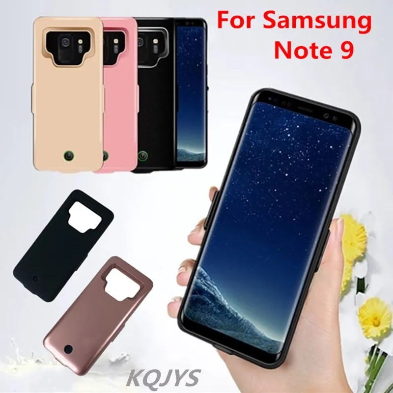 Чехол для зарядки аккумулятора KQJYS samsung Note 9 чехол внешний резервный аккумулятор
