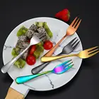 1 шт., вилка для салата, из нержавеющей стали