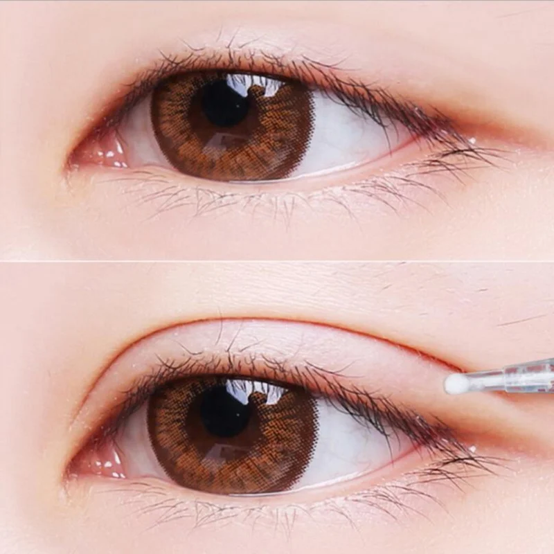 Невидимые двойные веки клей натуральные Супер растягивающийся подтягивающий