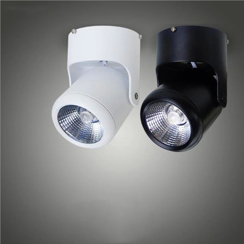 

led spotlight ceiling light surface mounted free opening universal ceiling lamp wall light ceiling cob 7W 10W 12W 15W 20W