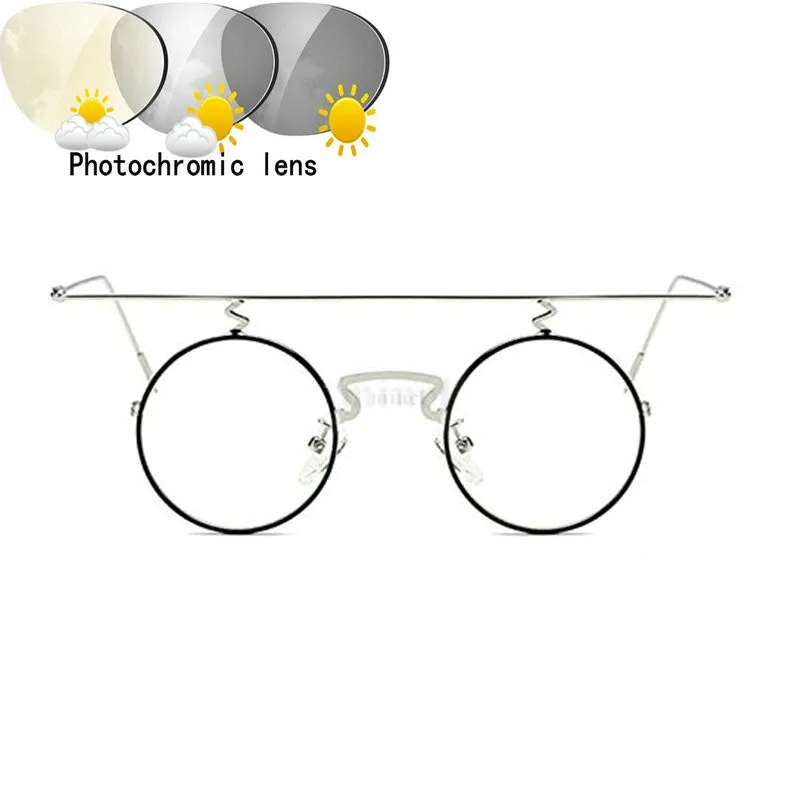 Фотохромные прогрессивные очки для чтения с мультифокусом мужчин и женщин
