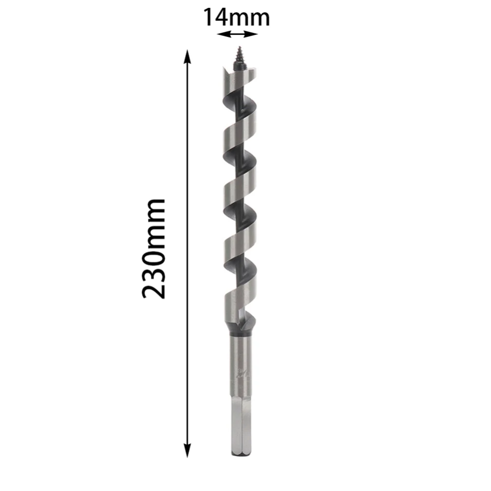 

230mm Extra Long 12-14mm Auger Drill Bits Wood Carpenter Masonry Hobby Wood Drills Set for woodworking new