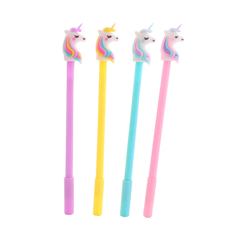 1 шт. Новые Креативные шариковые ручки Rouge Unicorn милая мягкая пластиковая шариковая