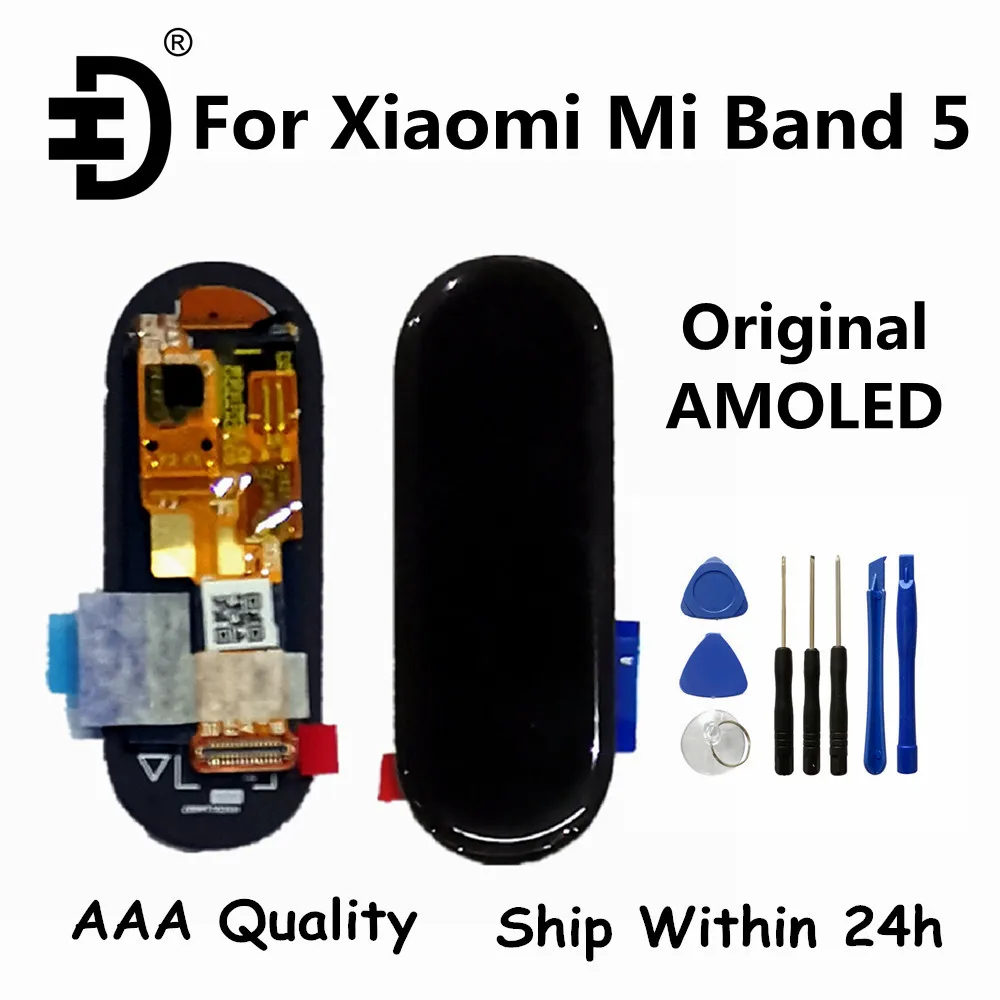 Оригинальный AMOLED для смарт-часов Xiaomi Mi Band 4 5 0 браслет фитнеса ЖК-дисплей