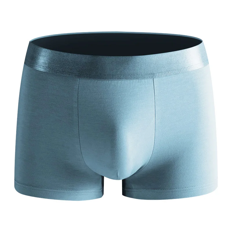 

Plus Size Underwear Men Modal Intimate Man Boxer Sexy Breathable Men's Underpants Comfortable Boxers Solid Elastic Mens Panties