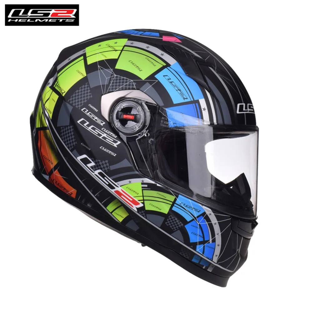 Новый LS2 FF358 Полнолицевой мотоциклетный шлем гоночный для мотоцикла Benelli|Шлемы| |