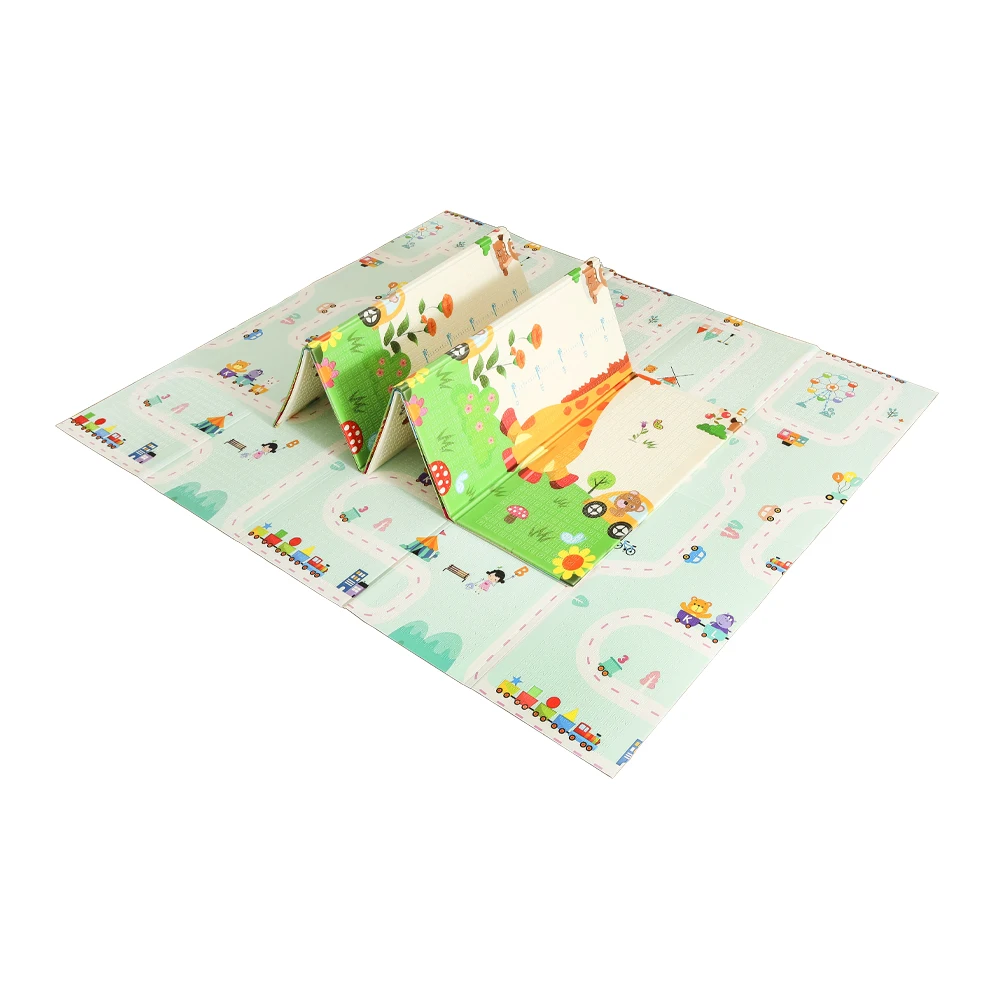 1.8*2*0.8CM Foldable Baby Mat Moisture-proof And Waterproof Playmats Educational Thickened Children's Play Folding | Мать и ребенок