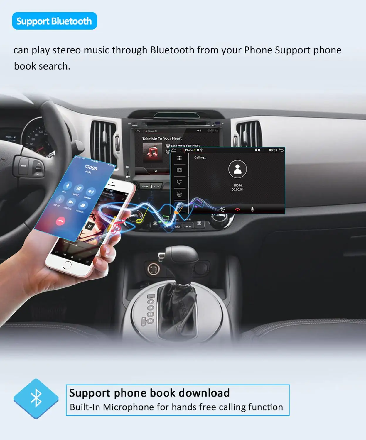 Автомобильный dvd Bosion 8 core 2 din android 9,0 для kia sportage 2009 2011 2013 автомобильный Радио gps навигатор управление рулевым колесом