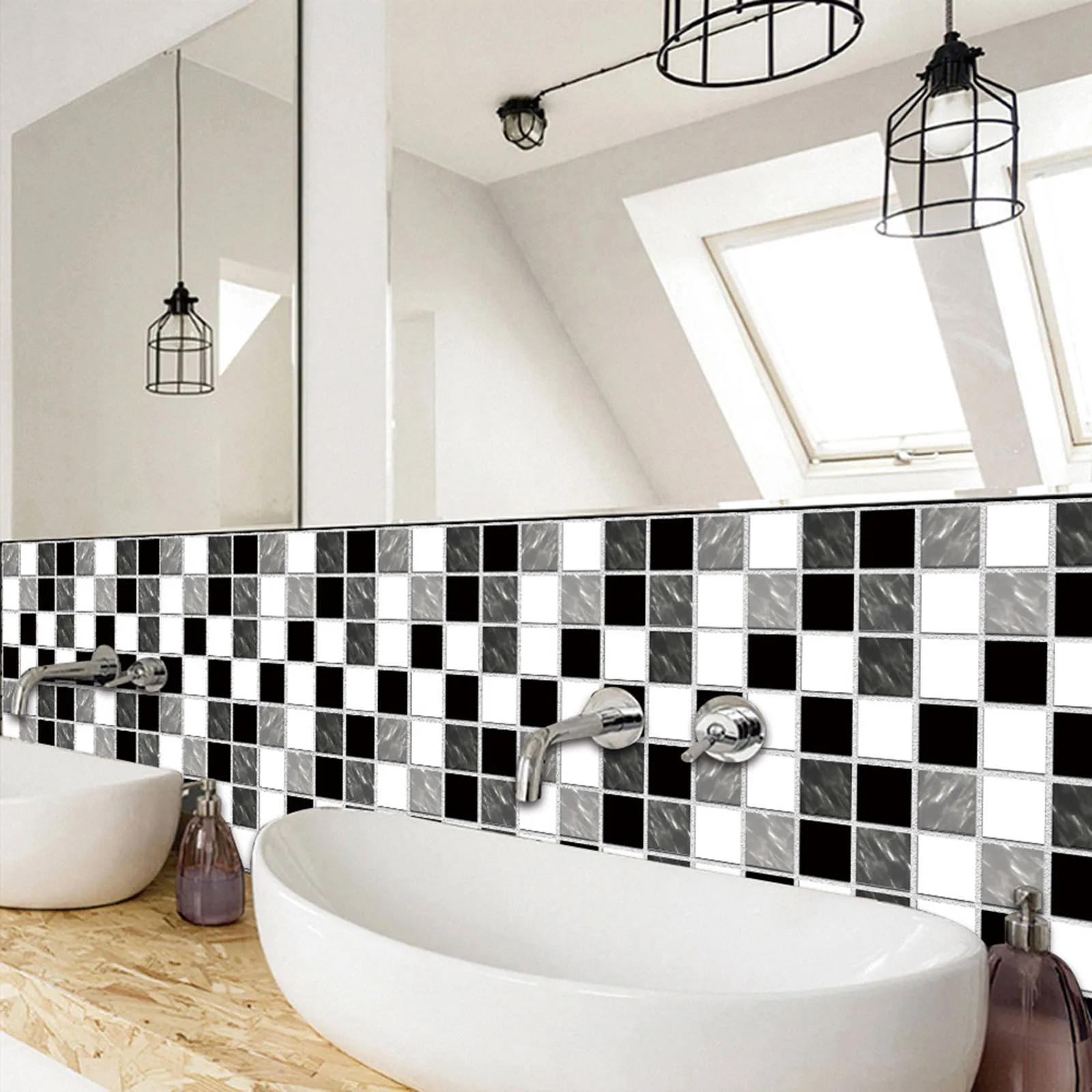 10 шт. водостойкие самоклеящиеся 3D Наклейки для плитки|Наклейки на стену| |