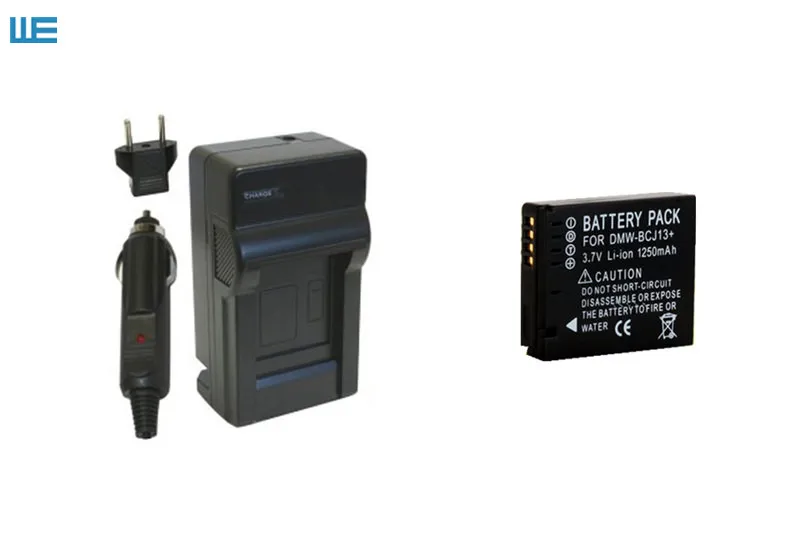 DMW-BCJ13 BCJ13 BP-DC10 BPDC10 полный декодированный аккумулятор + зарядное устройство для