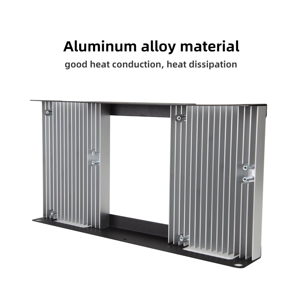 Светодиодный светильник для выращивания рамка алюминиевый радиатор растение