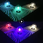 Подводный уличный светодиодный фонарь на солнечной батарее светильник водонепроницаемый плавающий светильник для бассейна, s питание от солнечной энергии светильник для рыболовного пруда, двора, пруда, ГАР