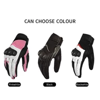 sfk touch screen ladies outdoor motorcycle gloves pink and white black and white black motorcycle gloves