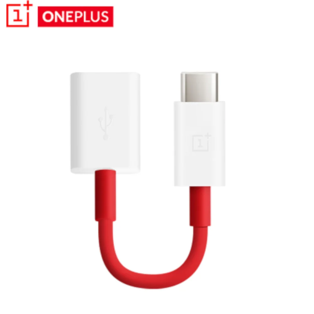 Оригинальный кабель OnePlus 7 pro 6t 6 3T 5 5T Type C OTG адаптер для передачи данных otg с