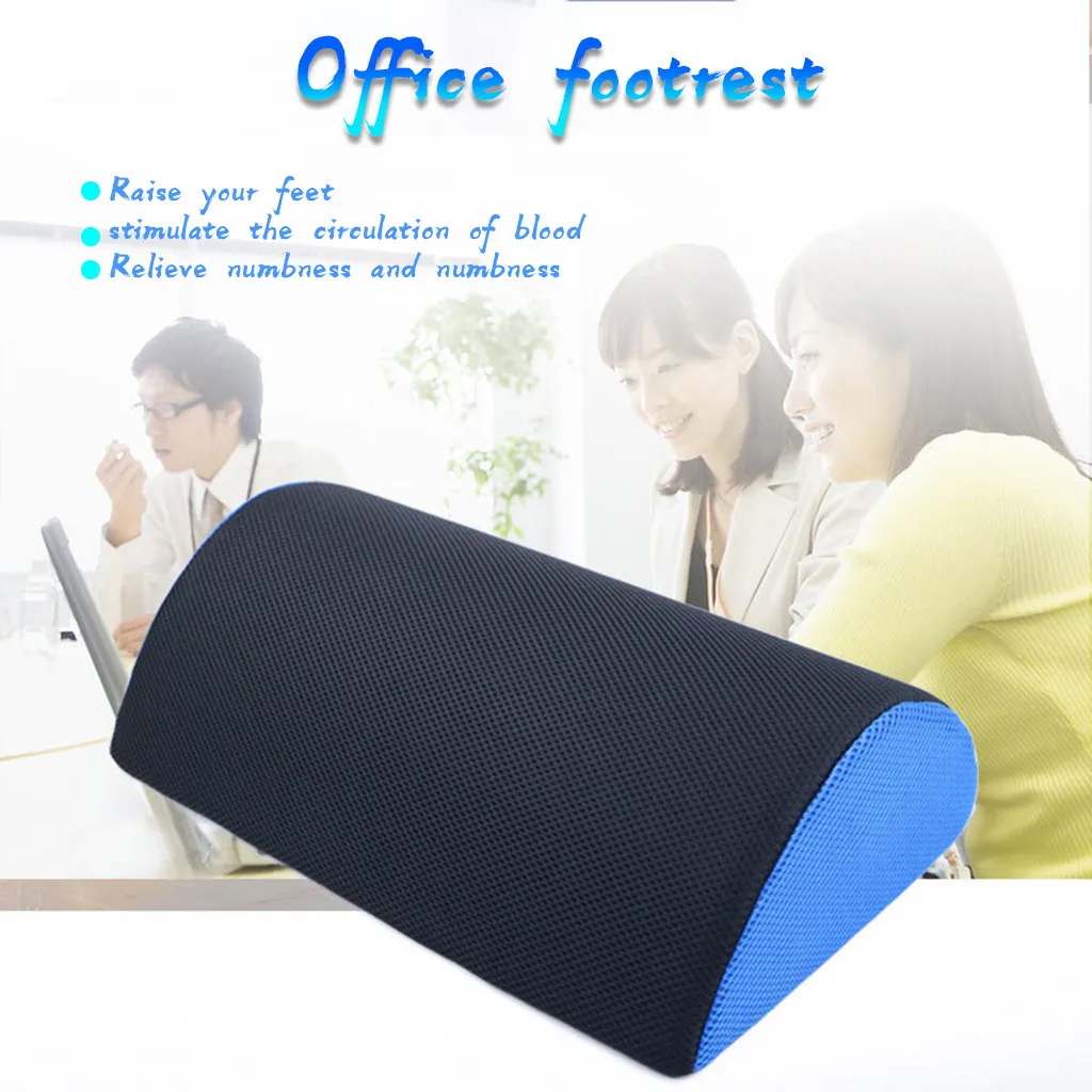 Домашняя половинчатая подушка для ног с сердечком портативная путешествий