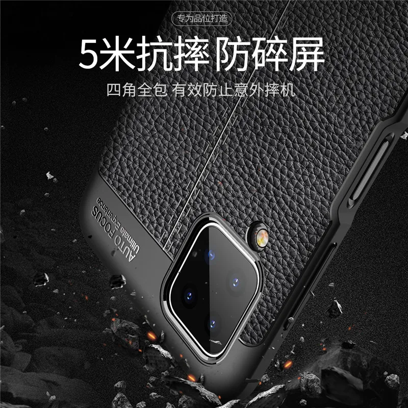 litch leather phone case for samsung galaxy a12 case for samsung galaxy a12 m21s a71 a51 m51 phone bumper cover for galaxy a12 free global shipping