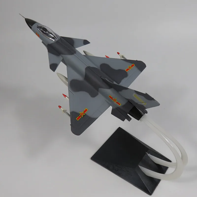 Серый 1:72 ABS Статический Моделирование Модель самолета истребителя Китай J 10