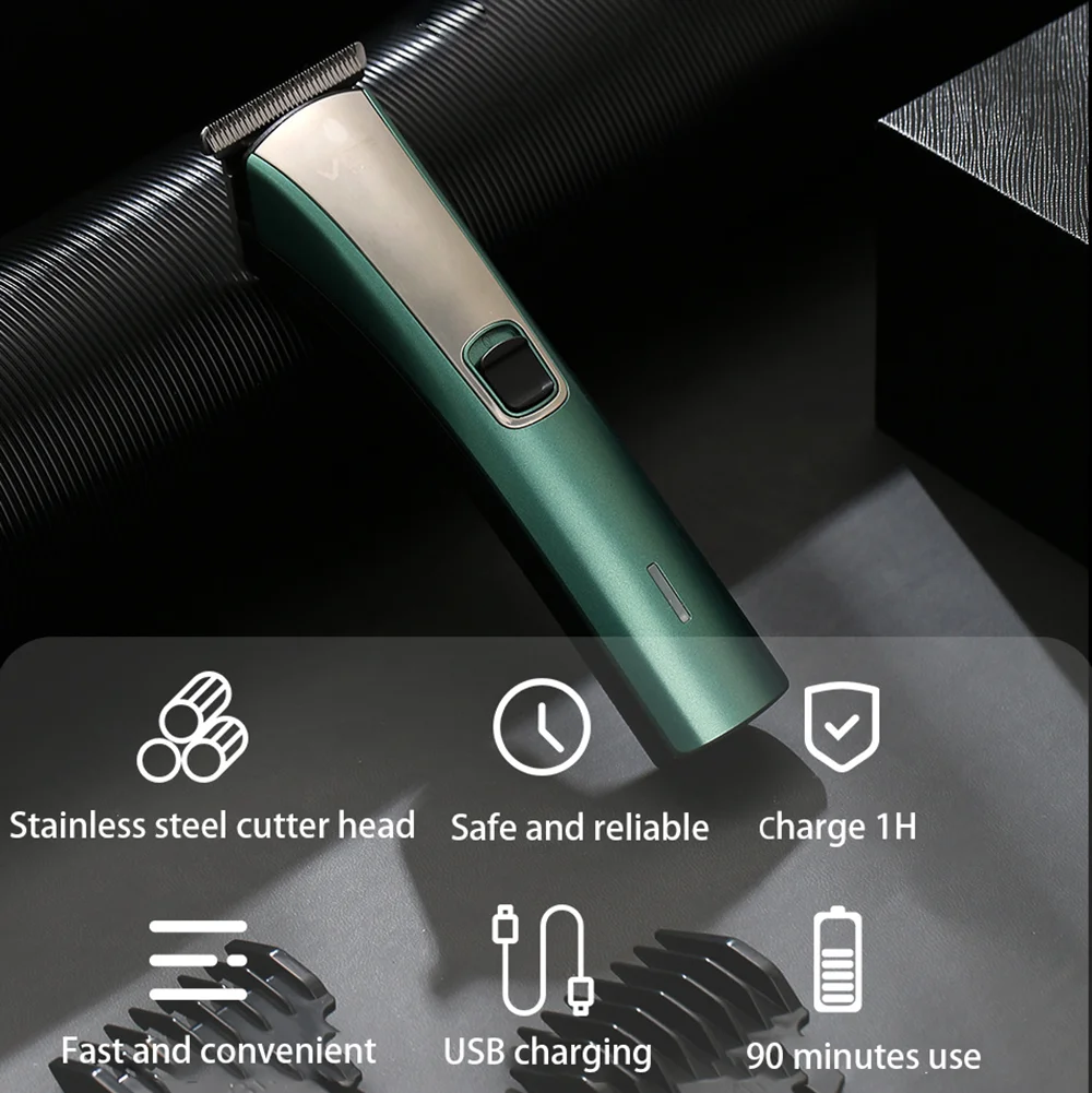 Hair Clipper Home USB Rechargeable Profession Hair Trimmer Multifunction Quick Trim 304 Stainless Steel Waterproof Cutter Head enlarge