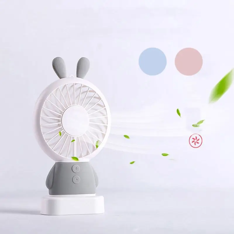 

Mini Portable Battery Powered USB LED Light Fan Handheld Pocket PC Fan Air Cooler Electric Laptop Fan Home Office 4XFB