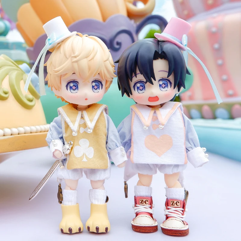 

OB11 doll clothes suit poker knight set Molly doll suit 1/12 BJD GSC body9 doll clothes