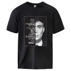 Футболка мужская хлопковая с коротким рукавом, в стиле хип-хоп