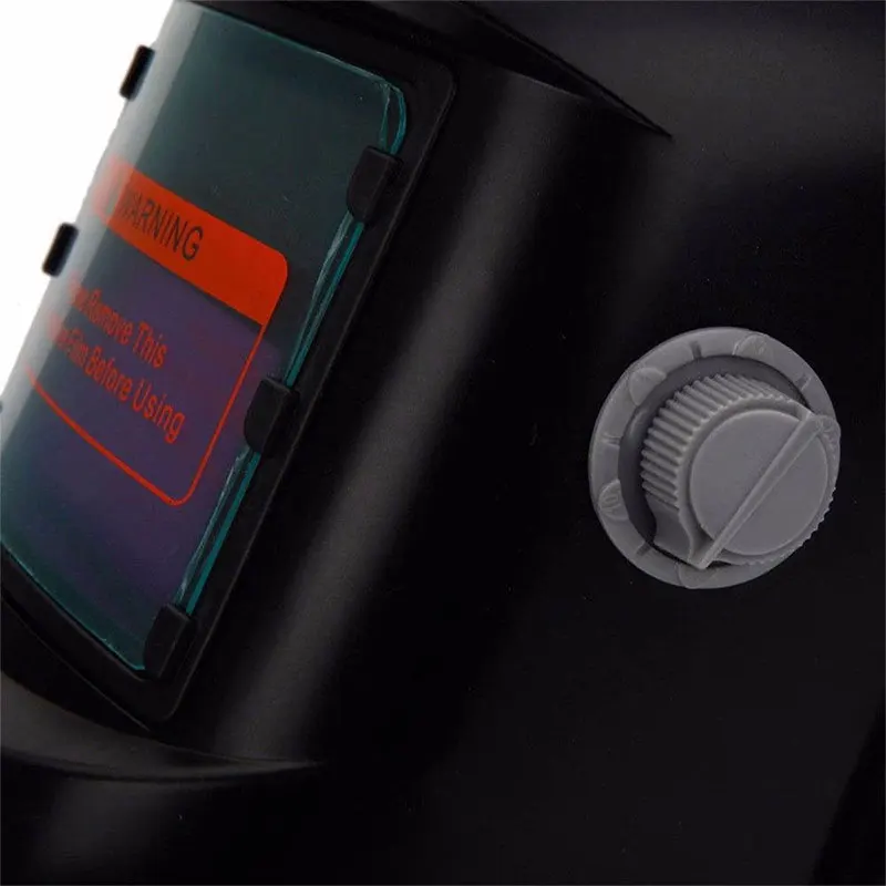 Шлем Щит от солнечной батареи Автоматическое затемнение анти УФ эффективная