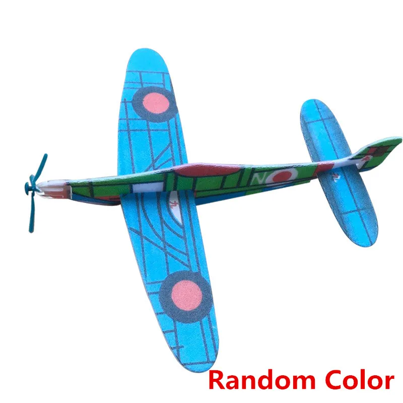 20 см детские игрушки ручной бросок самолета летающий планер самолет из
