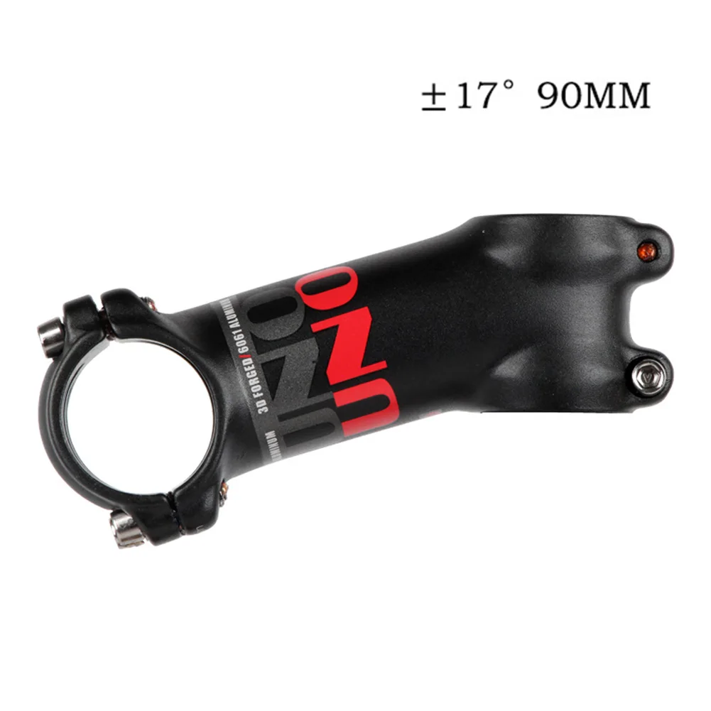 

UNO 7/17 Bike Long Stem 31.8mm MTB Road Bike Riser Stem Replacement Black Matte Extend Stem Optional Length