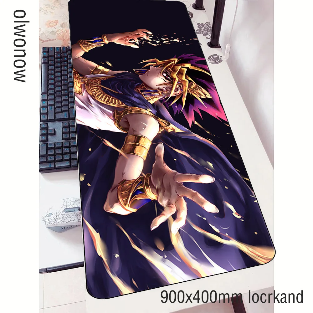 Коврик для мыши Yu Gi Oh высококачественный коврик 900x400x3 мм лидер продаж Аниме