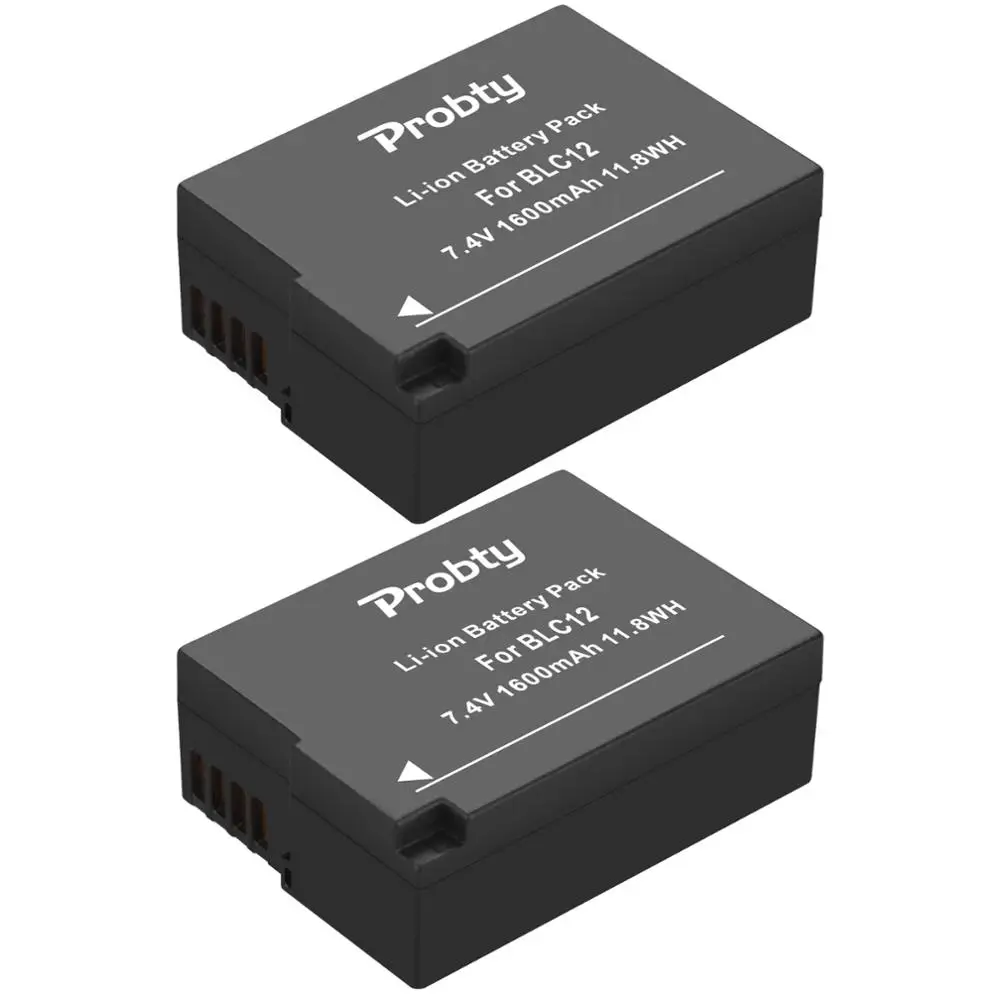 1600 мАч DMW-BLC12 DMW BLC12 батарея + светодиодное зарядное устройство для Panasonic DMC-FZ1000 DMC-FZ200