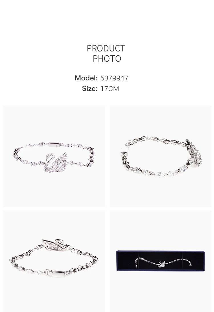 Подлинный и абсолютно браслет Swarovski Duo Evil Eye