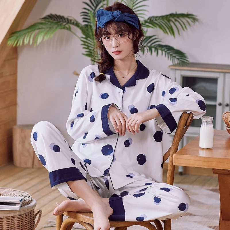 BZEL пижамы для женщин с длинными рукавами длинные штаны пижамные комплекты